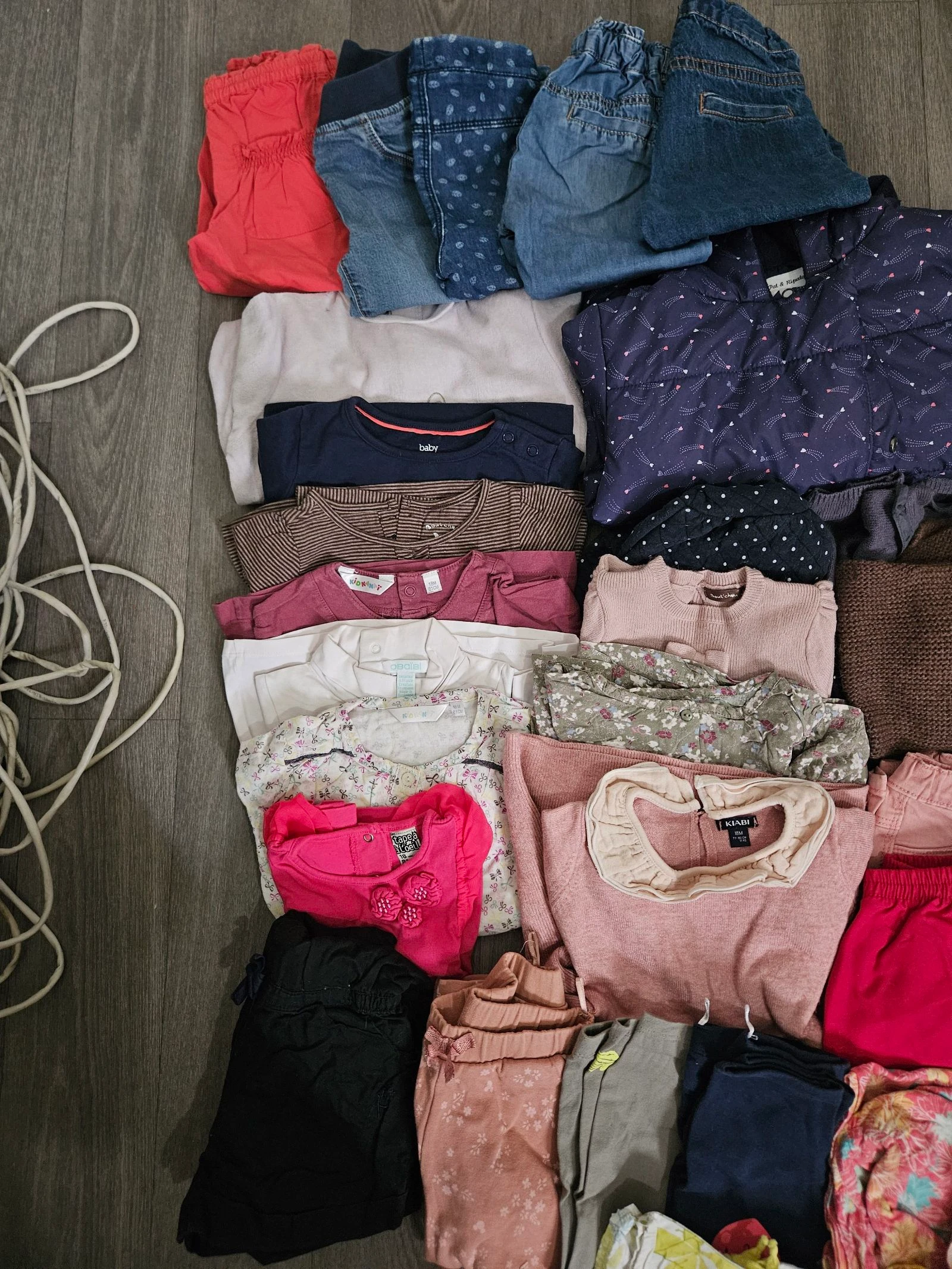 Lote grande de roupas para meninas 18 meses para todas as estações – photo 4
